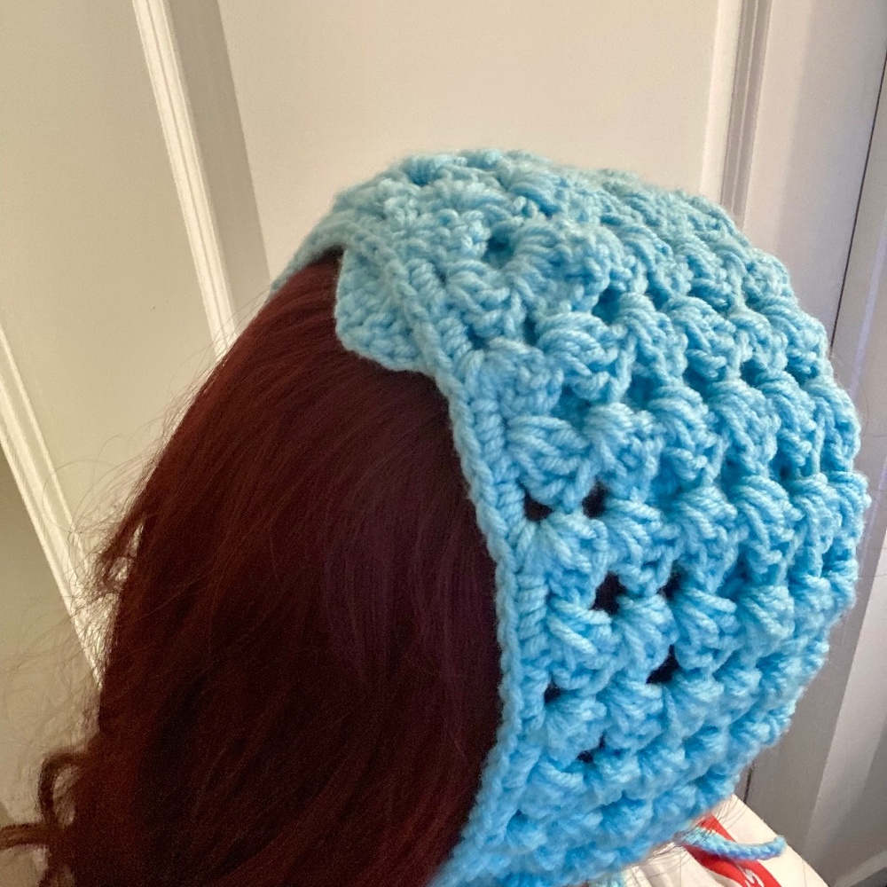 Crochet bandana